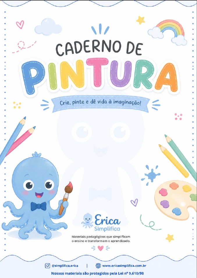 Caderno de Pintura – Princesas 👑🎨