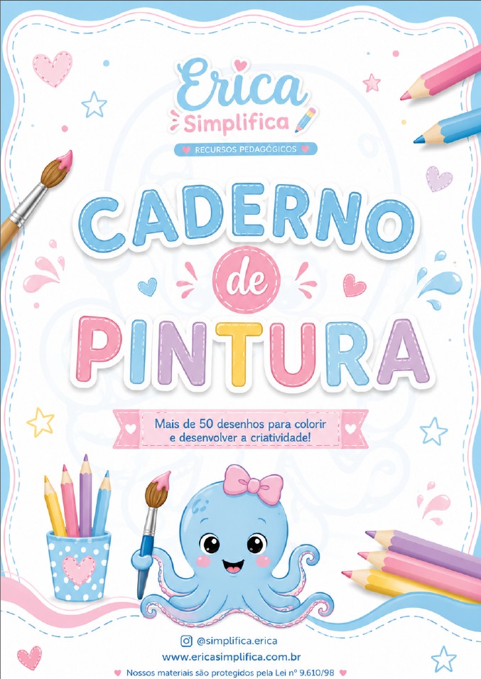 Caderno de Pintura – Patrulha Canina 🐶🎨